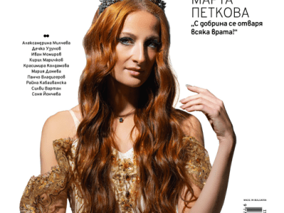 Марта Петкова в списание „Български&nbsp;артист“